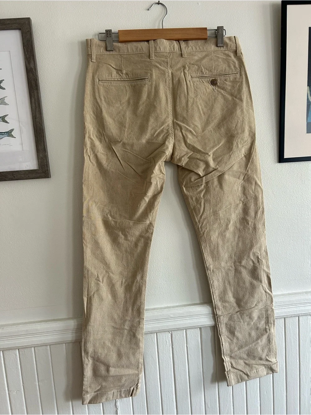 J. Crew Slim Tan Chino Pants